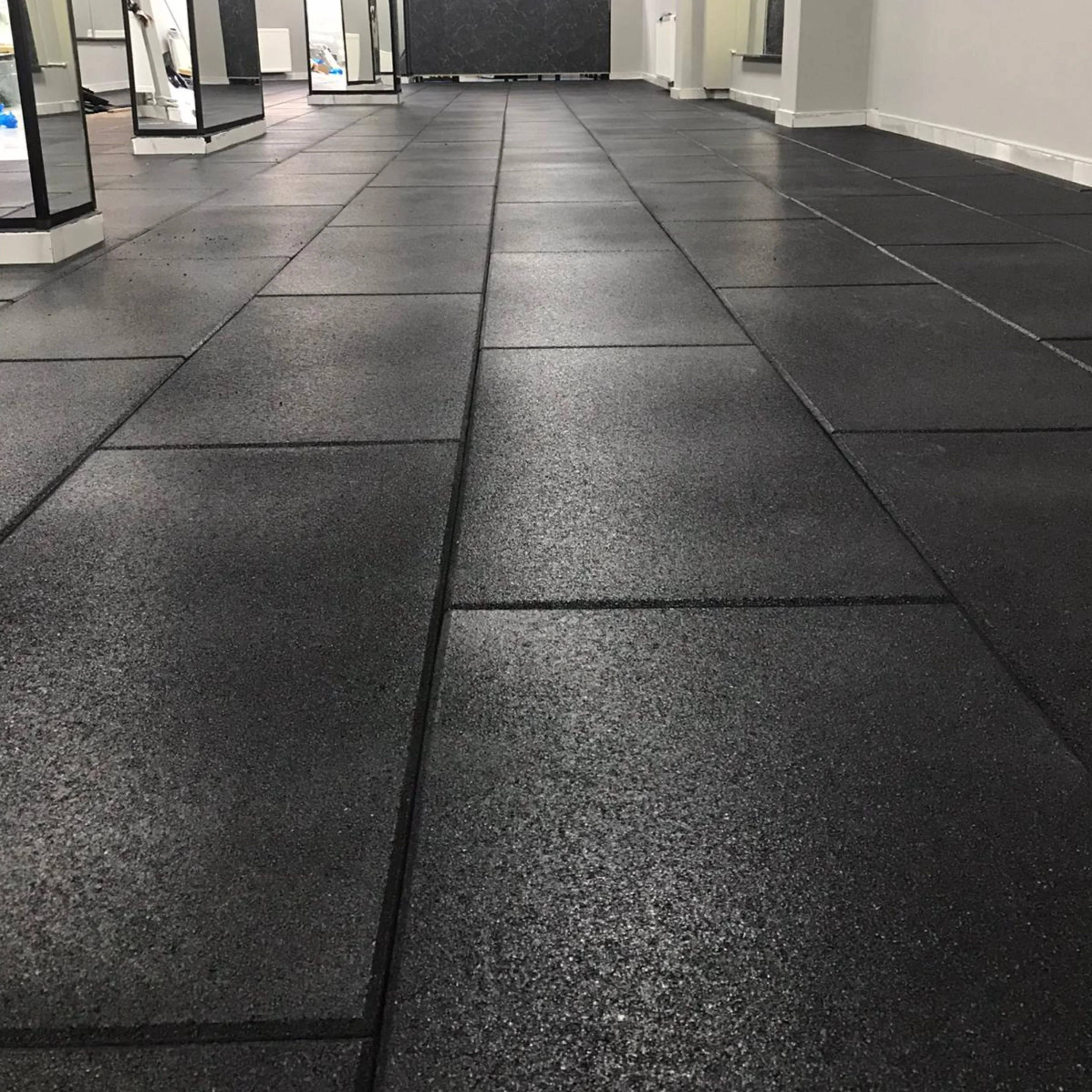 27m2 double garage package, BeFit Flatline Black Rubber Gym Flooring - Image 2