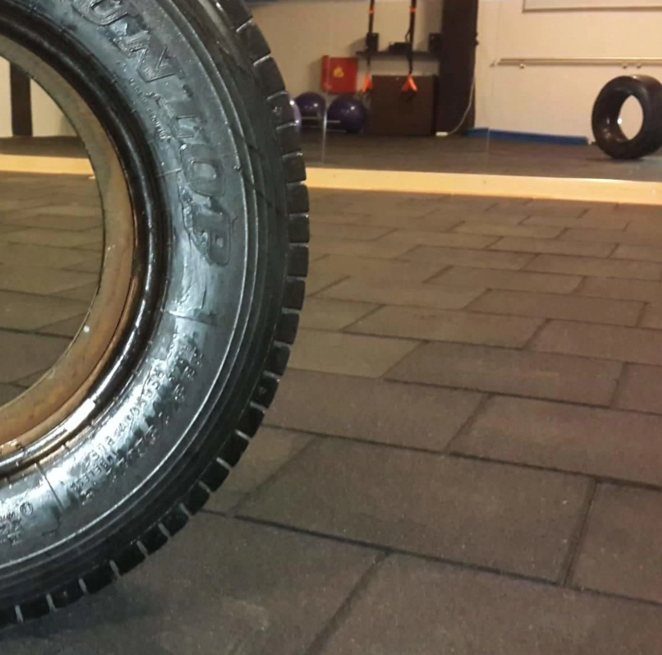 27m2 double garage package, Luna Series Gym Rubber Flooring Mats | Cannons UK - Image 3