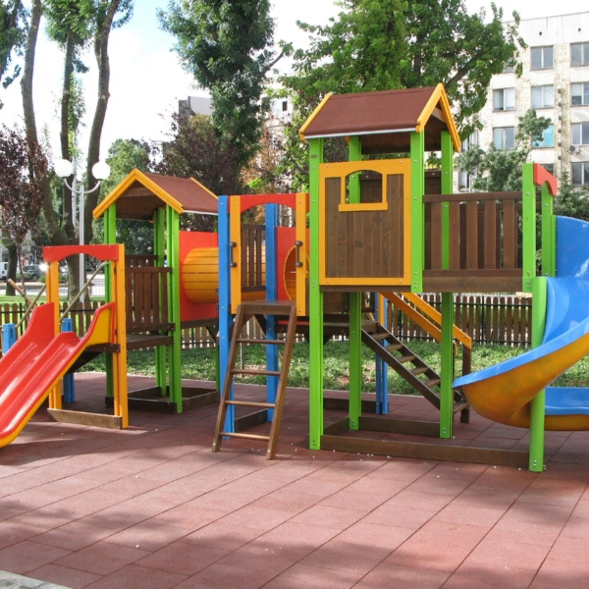 Cannons UK 50cm x 50cm x 40mm Rubber Playground Tiles (bulk discounts available) - Image 15