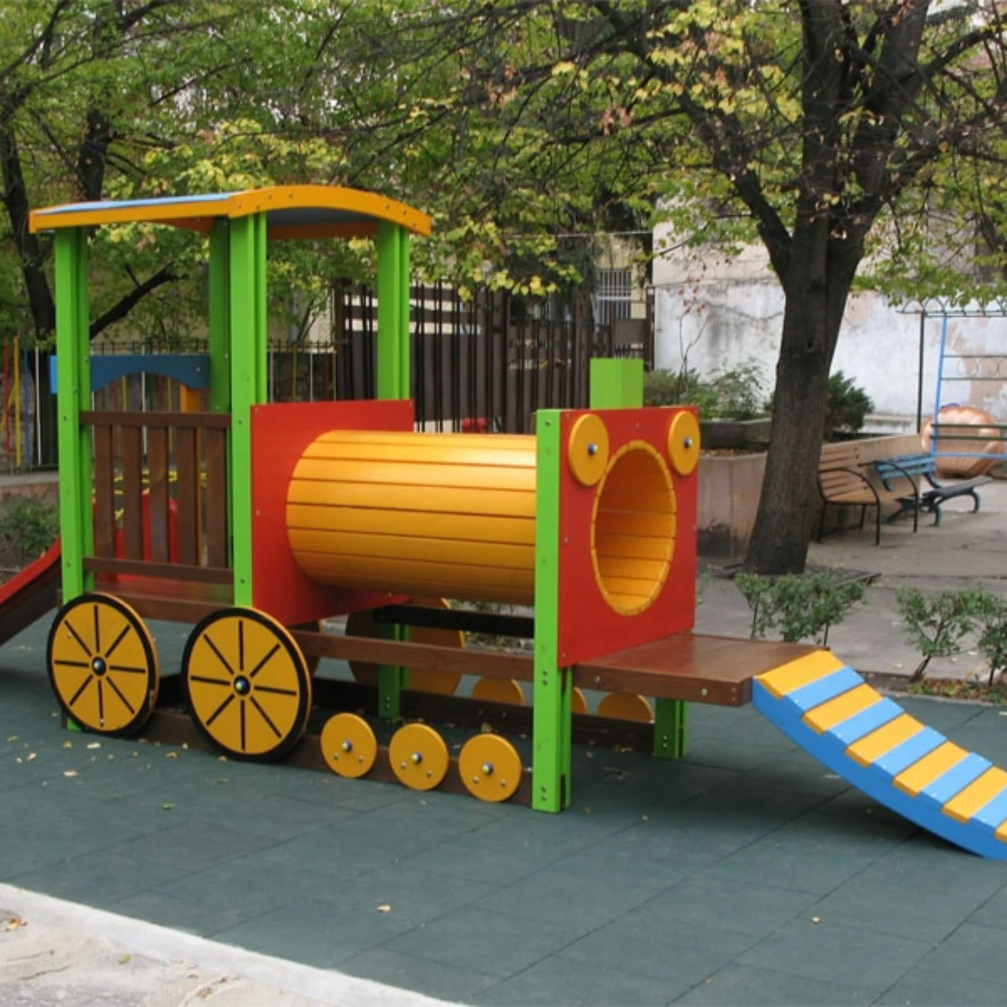 Cannons UK 50cm x 50cm x 20mm Rubber Playground Tiles (bulk discounts available) - Image 9