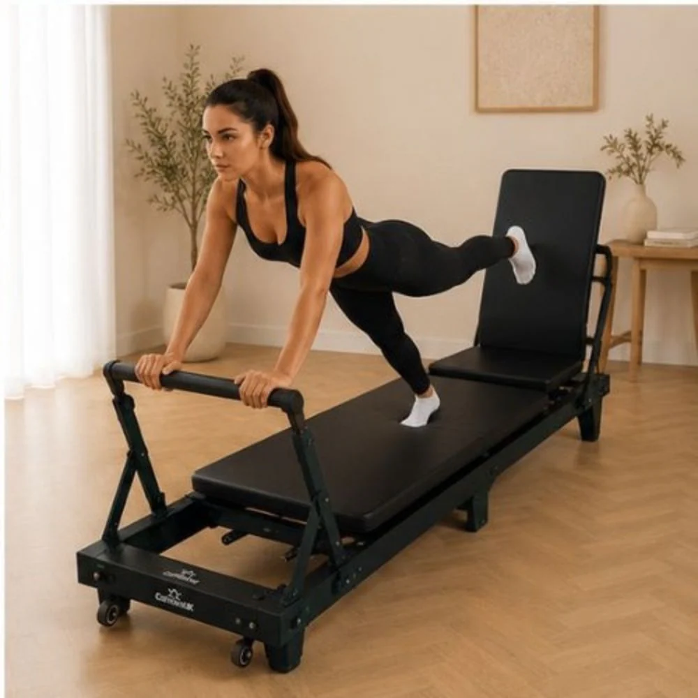 Cannons UK Home Pilates Reformer Bed | Foldable Pilates Machine - Image 7
