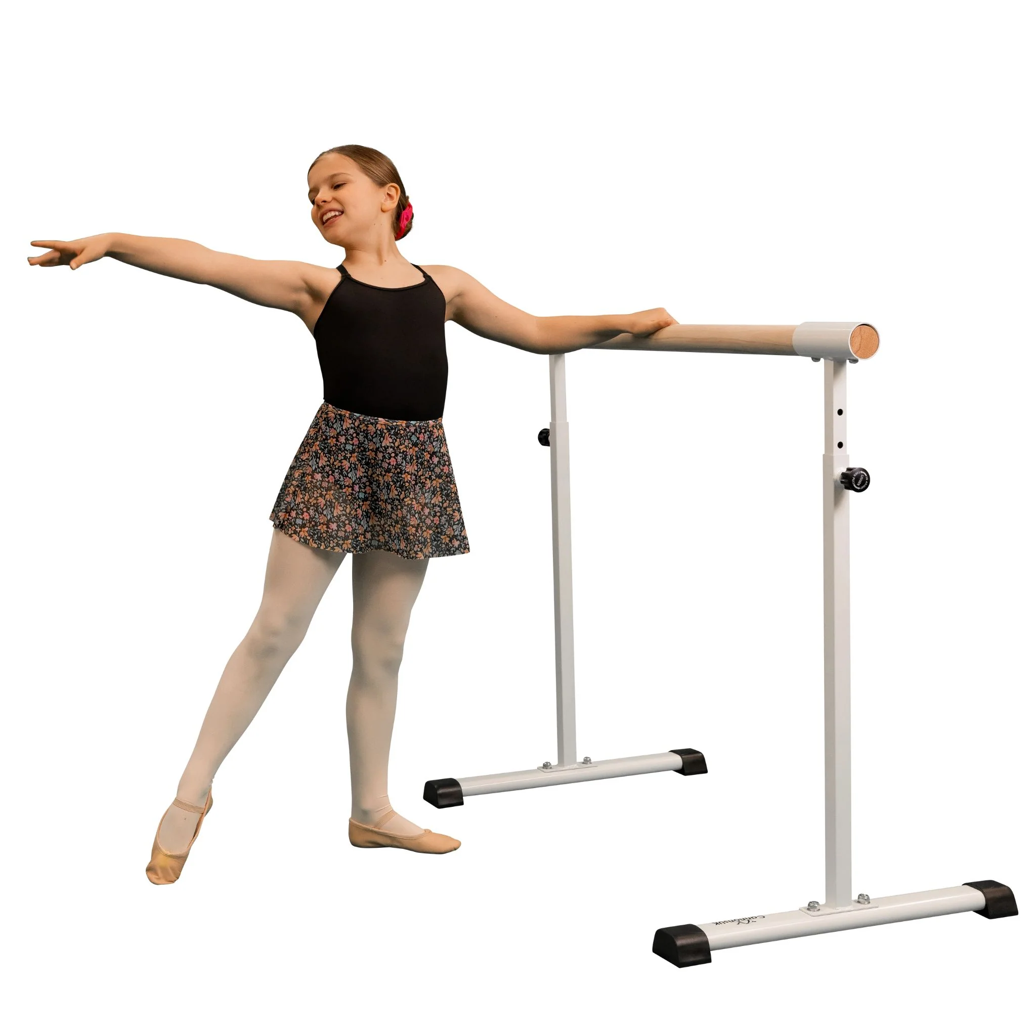 Freestanding and portable Ballet / stretch Barre 110cm (with extension option) - Image 13