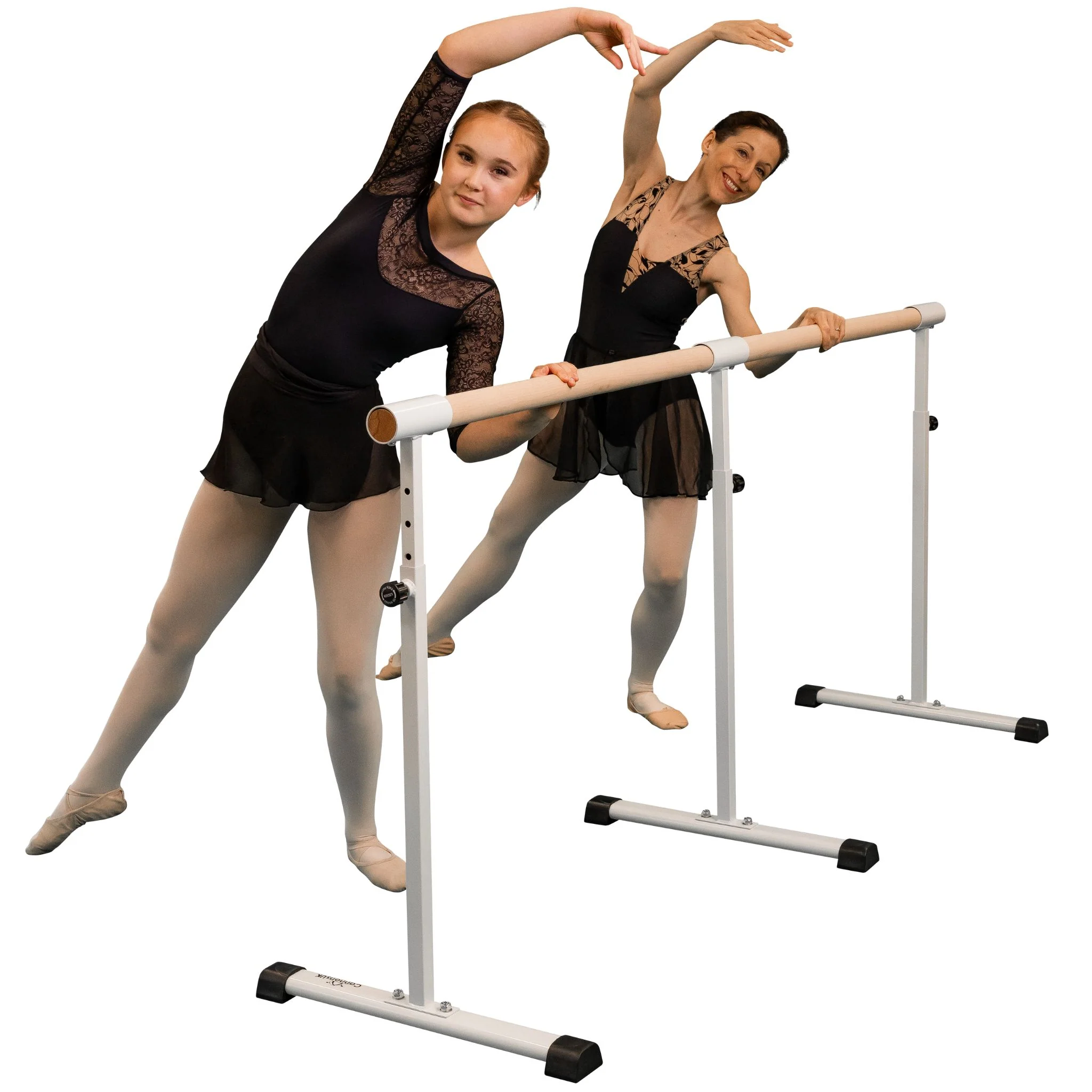 Freestanding and portable Ballet / stretch Barre 110cm (with extension option) - Image 22
