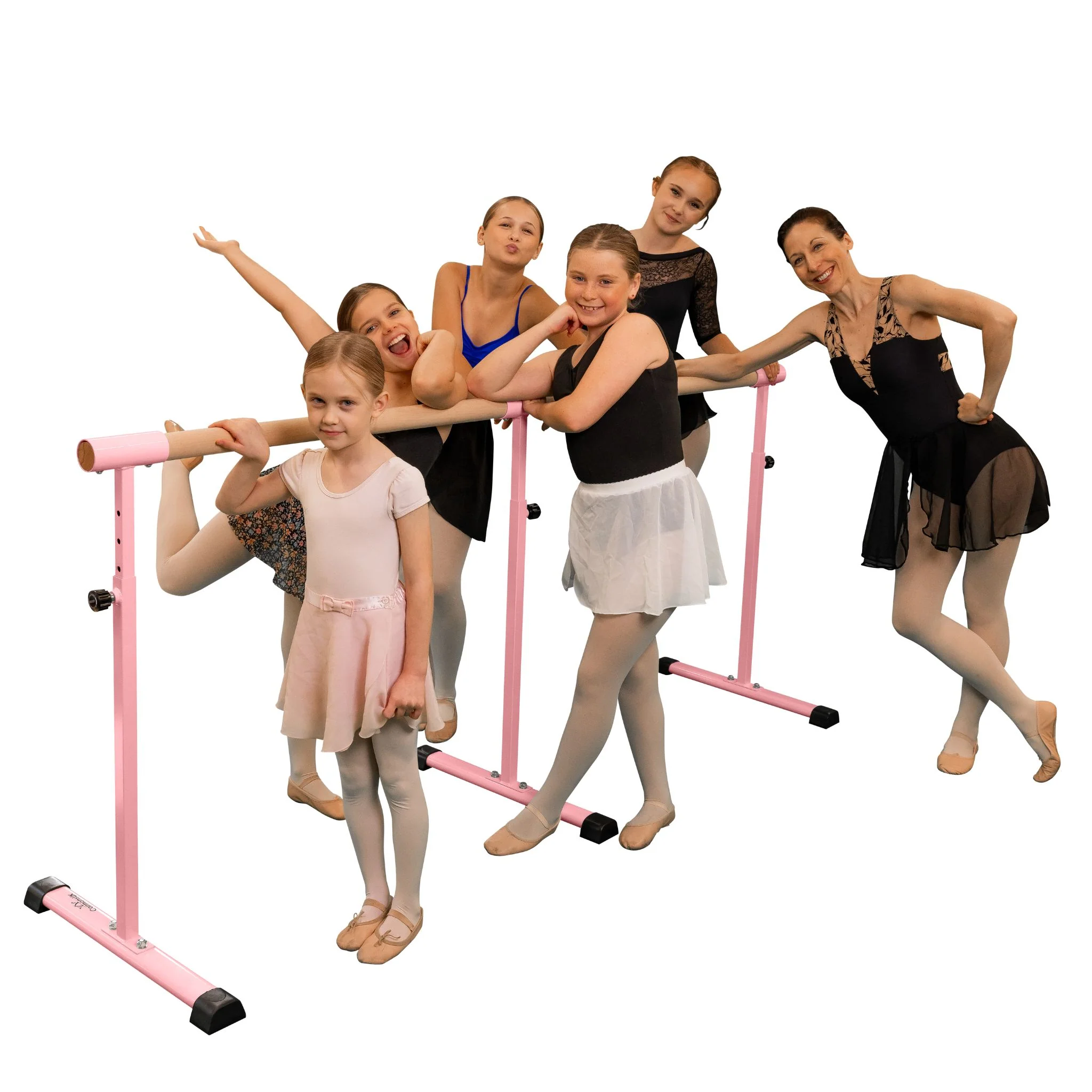 Freestanding and portable Ballet / stretch Barre 150cm (with extension option) - Image 38