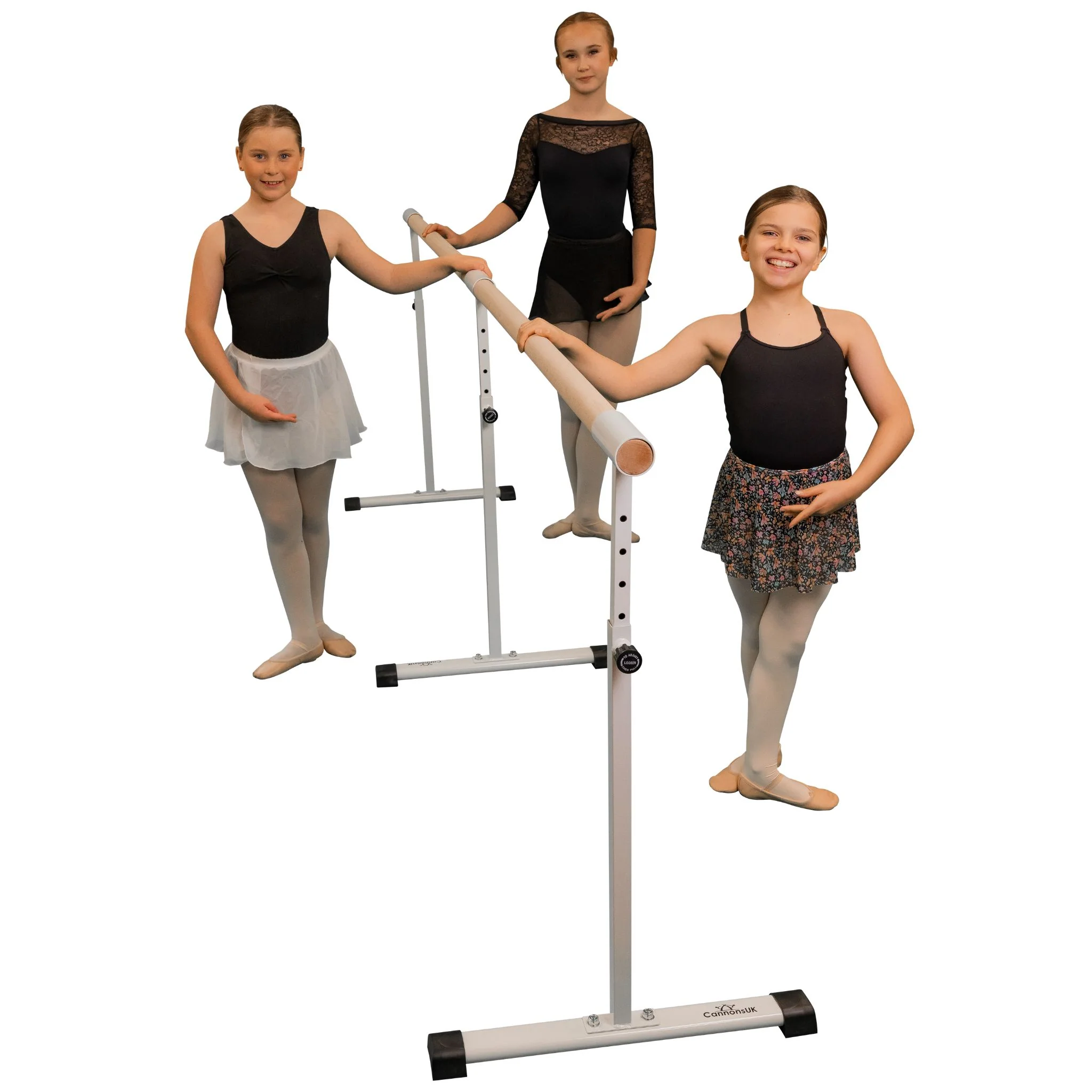 Freestanding and portable Ballet / stretch Barre 150cm (with extension option) - Image 7