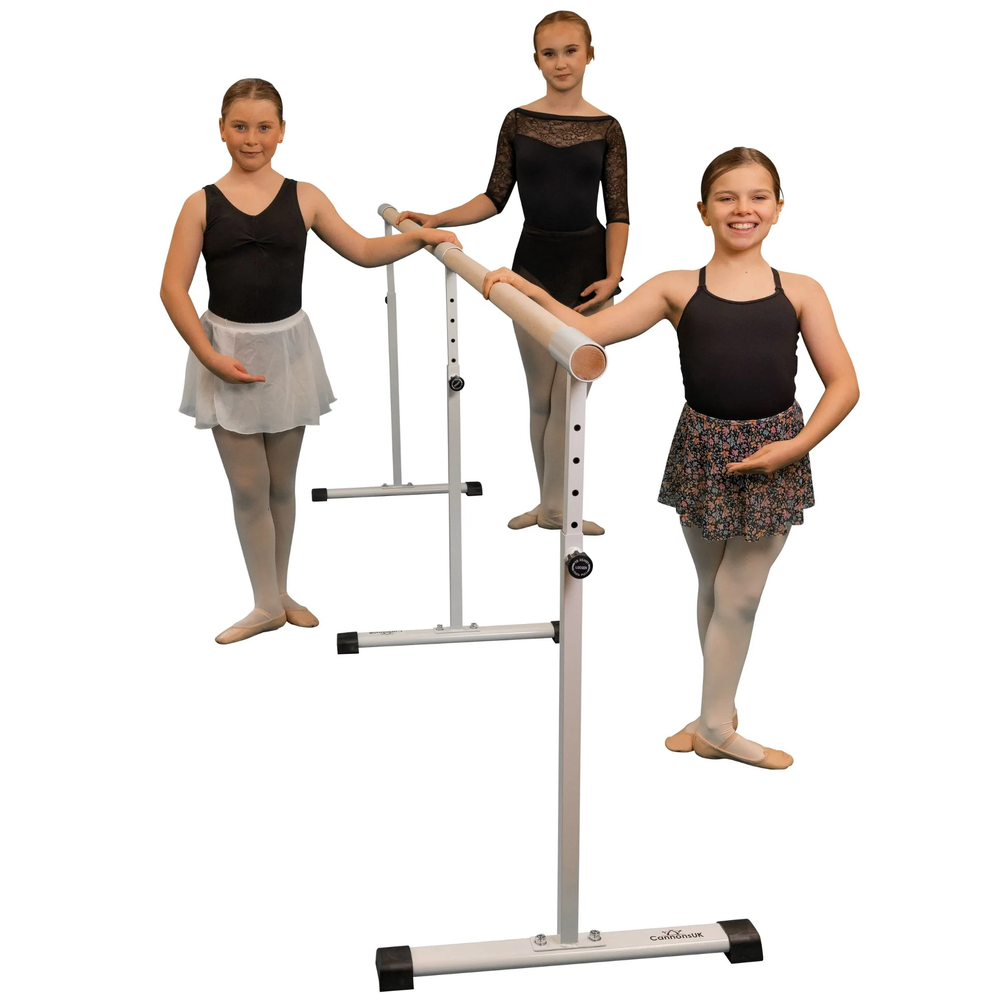 Freestanding and portable Ballet / stretch Barre 150cm (with extension option) - Image 9