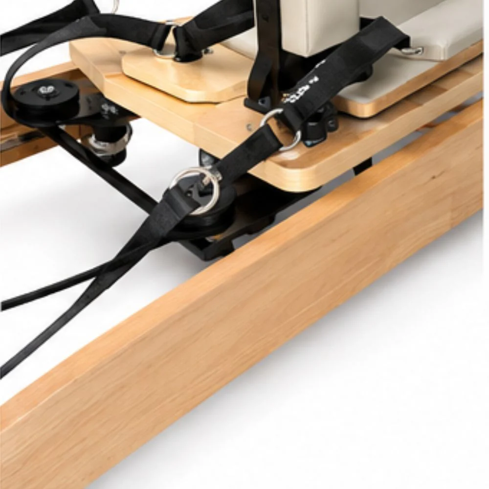 Cannons UK Luxury Wooden Pilates Reformer Machine – Foldable Home Studio Reformer - Image 5