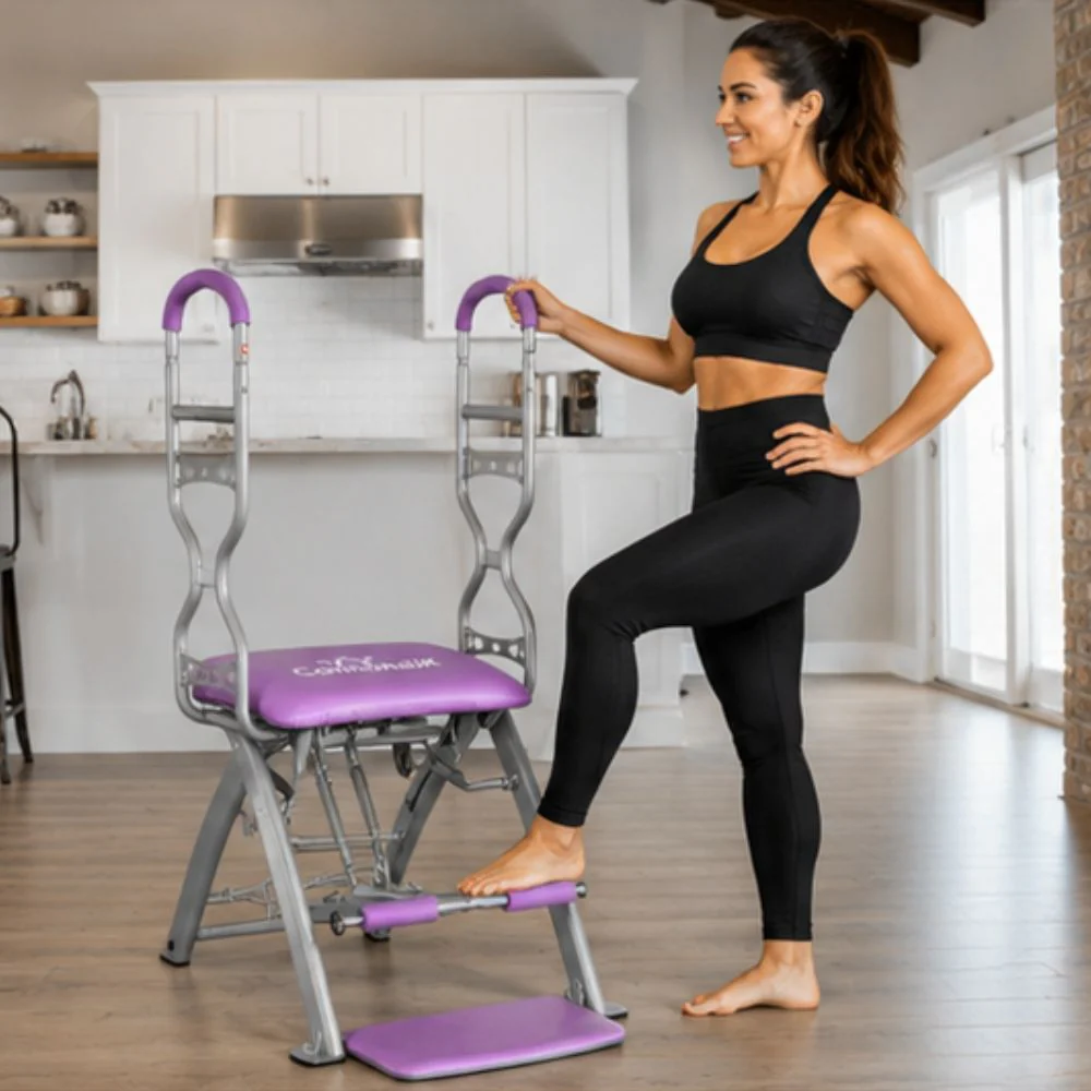 Pilates Chair – Heavy Duty Steel Frame | Adjustable Resistance | Home & Studio Use - Image 22